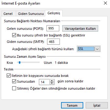 imap gelişmiş